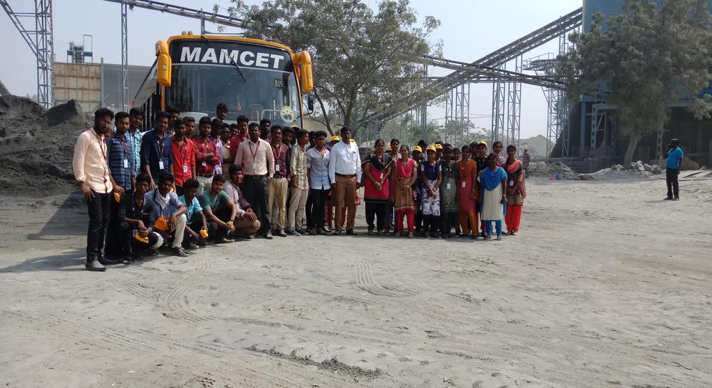 : Industrial Visit on M-Sand Manufacturing