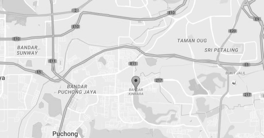 The established township is located ~23km from KLCC and 9km from Bandar Sunway. Geographically, Lebuhraya Bukit Jalil is the main road traversing Bandar Kinrara.