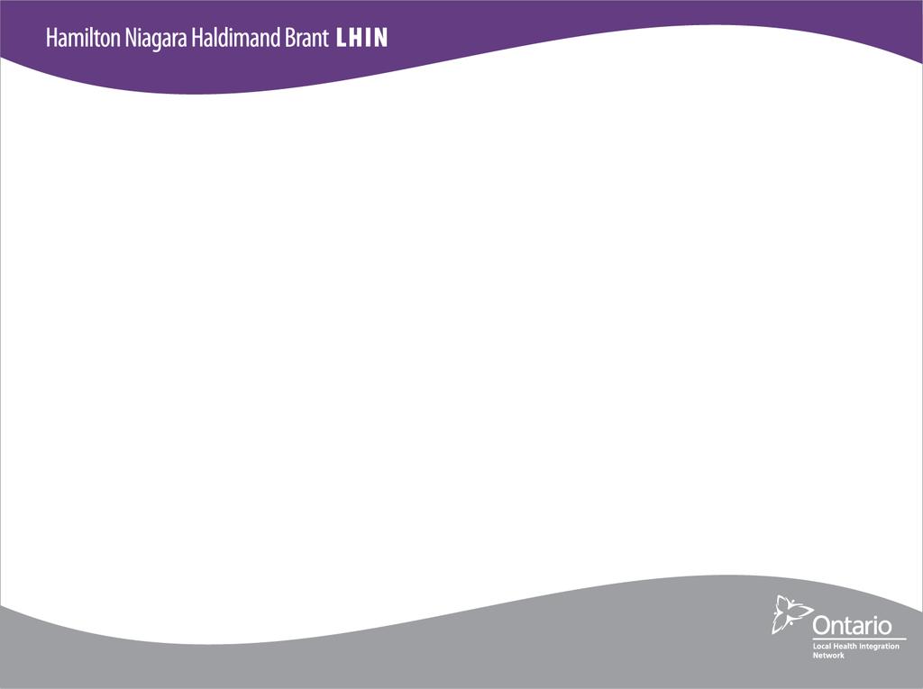 Ministry-LHIN Performance Agreement (MLPA) Patient Flow Report Quality and Safety Committee