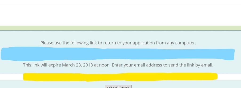 highlighted box, then hit Send Email.