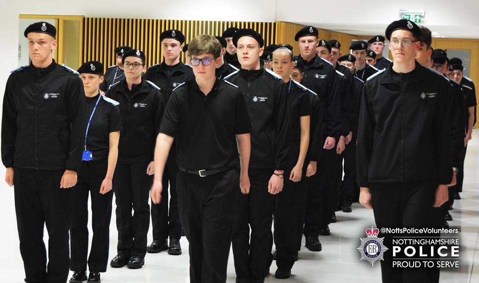 Volunteer Police Cadets (3/3) Audrey Niddrie Cadet Co-ordinator NottsPoliceVolunteers Force officially welcomes latest intake of Volunteer Police Cadets: On Wednesday 20 February, the Force