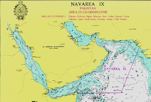 NAVAREA IX - AREA OF