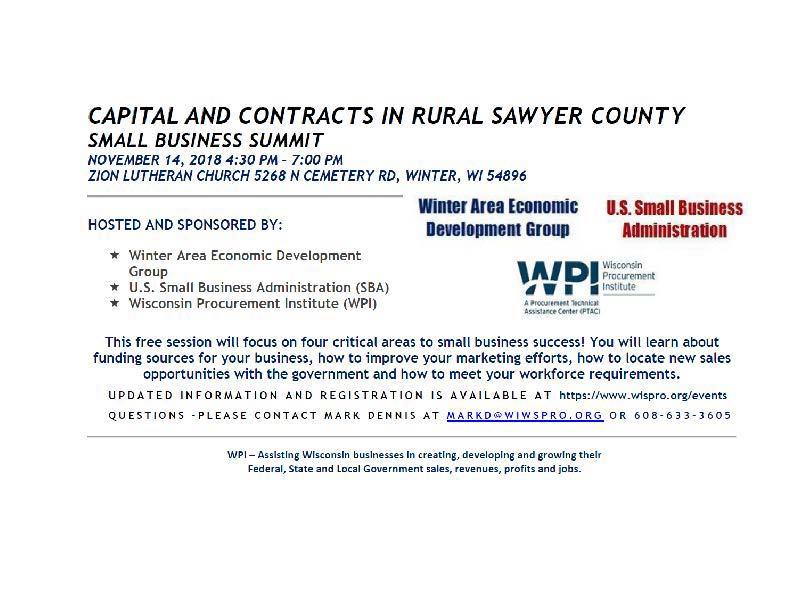 NWRPC Revolving Loan Fund October 2018 Sawyer Co.
