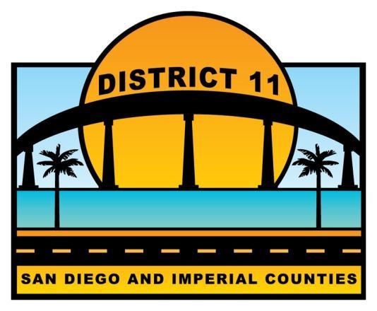Date: October 9, 015 To: ICTC Management Committee From: Laurie Berman, Caltrans District 11, District Director Re: District Director s Report The following is the California Department of