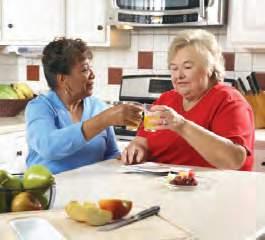 This is especially significant if an older person has an illness such as diabetes, heart disease, depression or even signs of dementia.
