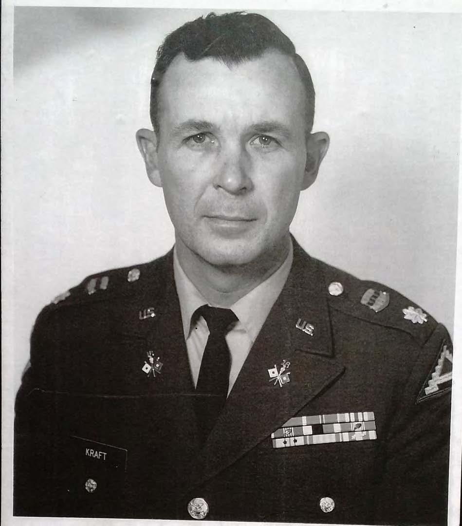 1952 -- 1972 Lt. Colonel 1958-61, Researcher, Lawrence Radiation Lab 1961-62, Adjutant, 51 st Signal Battalion (Corps), Korea 1962-65, Ft. Monmouth 1967, Chief of Comm Operations Div.