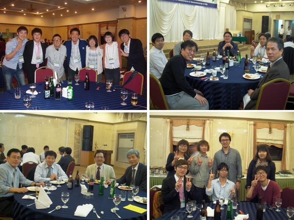 Banquet at the Korean-Japanese Student Workshop 2011 Pusan National