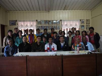 Tublay Municipal Workshop o The Field Investigation Team, together with Mr. Joseph Alviar of the UNWFP, had a courtesy call with the Municipal Mayor of Tublay, Hon.