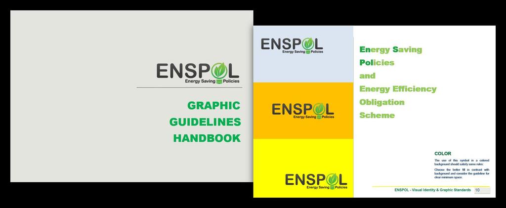 2.1 ENSPOL Logo The official ENSPOL logo was designed and chosen, after a selection procedure, by incorporating the preferences of all consortium members in the beginning of the project.