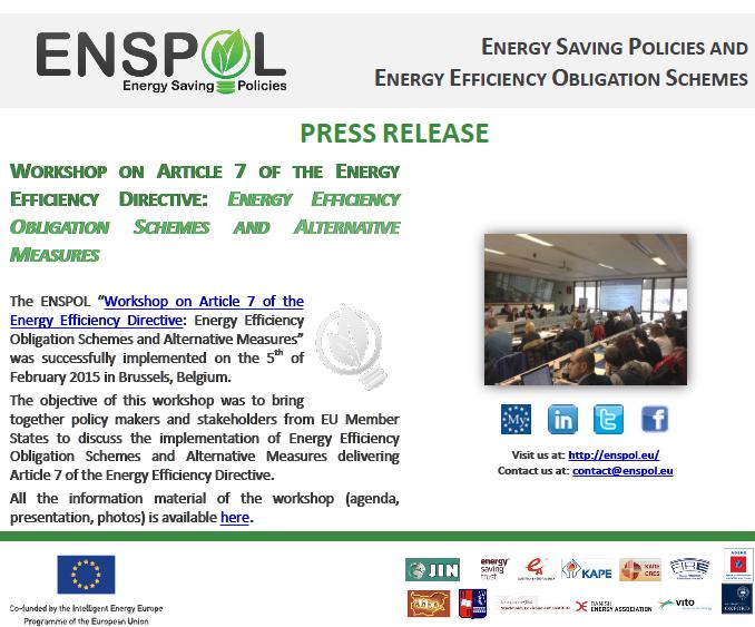 ANNEX C: ENSPOL Press Release D.7.