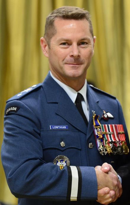 LOWTHIAN, David William OMM MSM CD CG: 04 August 2012 Lieutenant-Colonel - RCAF GH: 20 June 2012 Deputy Commander - JTF Afghanistan Air Wing DOI: November 2009 to September 2010 Lieutenant-Colonel