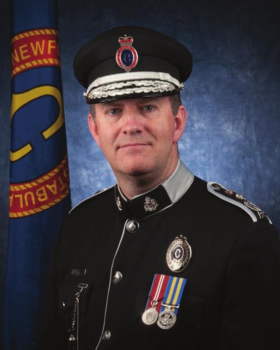 Chief s Message On behalf of the Royal Newfoundland Constabulary (RNC) and pursuant to Section 6 of the Royal Newfoundland Constabulary Act, I am pleased to submit this report on the activities of