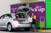 Background Peapod will offer pick-up service at Fort Totten, Glenmont, and Van Dorn Street Metro stations Six-month pilot project Mondays, Wednesdays,