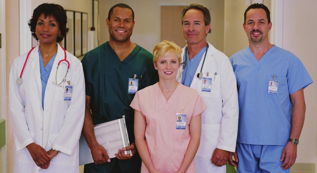 We have significant experience serving the hospital industry, with more than 550 in-force