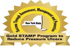 The NYS Gold STAMP Initiative 1 PRESSURE ULCERS A PATIENT SAFETY