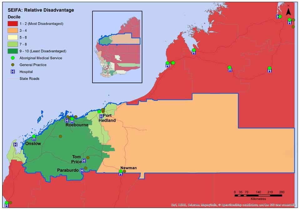 The Pilbara region The Pilbara region is predominantly a mining region and covers 507,896 square kilometres.
