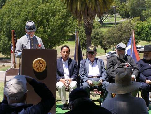 Above, Memorial Day observances took place on Monday, May 28,