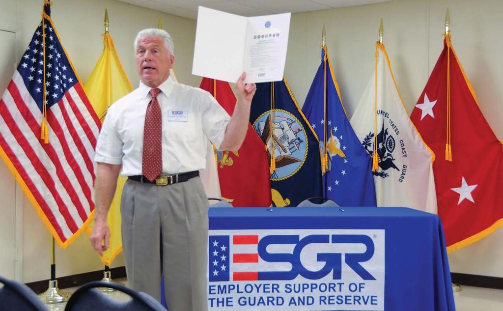 By Donna Clementoni, ESGR Public Affairs Liaison From the front of a college classroom to a warzone in Iraq, Ocean County resident Alan Smith, a retired Marine Corps colonel, has always exemplified