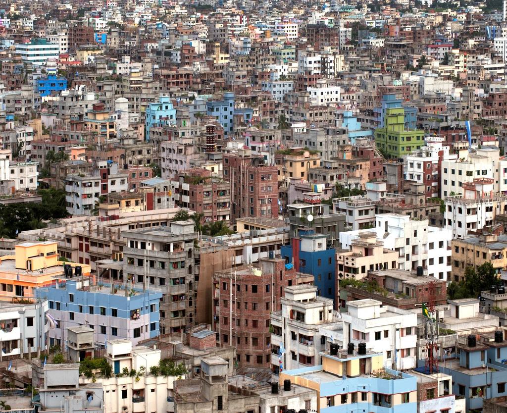 UPU UNIVERSA L POS TAL UNION Urbanization in Asia: City view of Dhaka UN