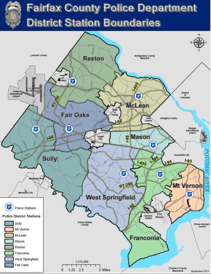 Population: 1.1 million Fairfax County Police Department (FCPD) Employees: Sworn: 1,500+ Civilian: 300+ 3 Employee salaries, wages, etc.