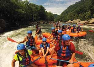 5 state parks and tourism Proceeds Adventures on the Gorge West Virginia has striking natural beauty and offers a widerange of outdoor activities and adventure that attracts visitors from
