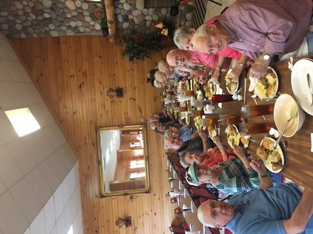 The group enjoyed lunch at Pat s Kountry Kitchen in McCaysville, GA then