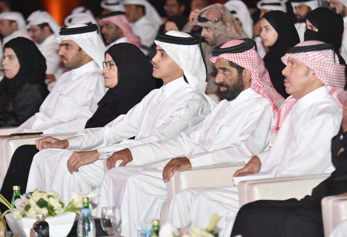 His Excellency Sheikh Thani bin Hamad bin Khalifa Al-Thani Graces the Graduation Ceremony of First Generation of the Sama Nama Program and Honors the Graduates Creative Social Entrepreneurs to