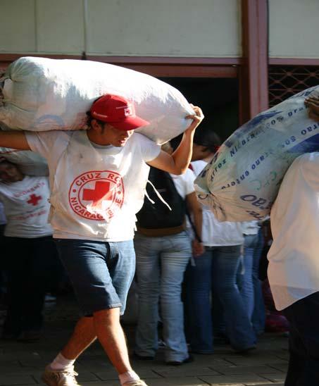 3 Nacional para la Prevención, Mitigación y Atención de Desastres SINAPRED) provided food parcels to 2,860 families in the municipality of Puerto Cabezas.