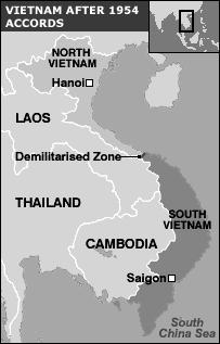 The Vietnam War In 1953, a State Department memorandum said that the French were losing the war in Indochina and feared that a settlement "would mean the eventual loss to Communism not only of