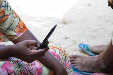 In the Millennium Villages Project, Child- Count+ allows CHWs to enter health reports linked to patient s EMR by SMS and receive automated treatment recommendations related to malnutrition, malaria