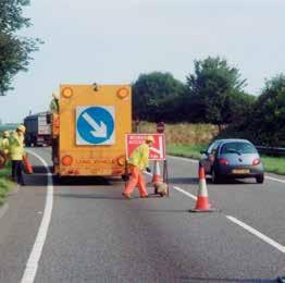 Impact Protection Vehicle Driver (IPV) Installing temporary traffic management on the High Speed Network and working on Hard Shoulders is a hazardous working environment.