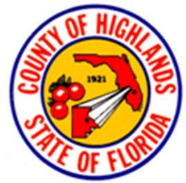 HIGHLANDS COUNTY BOARD OF COUNTY COMMISSIONERS Purchasing Department AGENDA Bid No: ITB 14-053 SEBRING PARKWAY PHASE II.