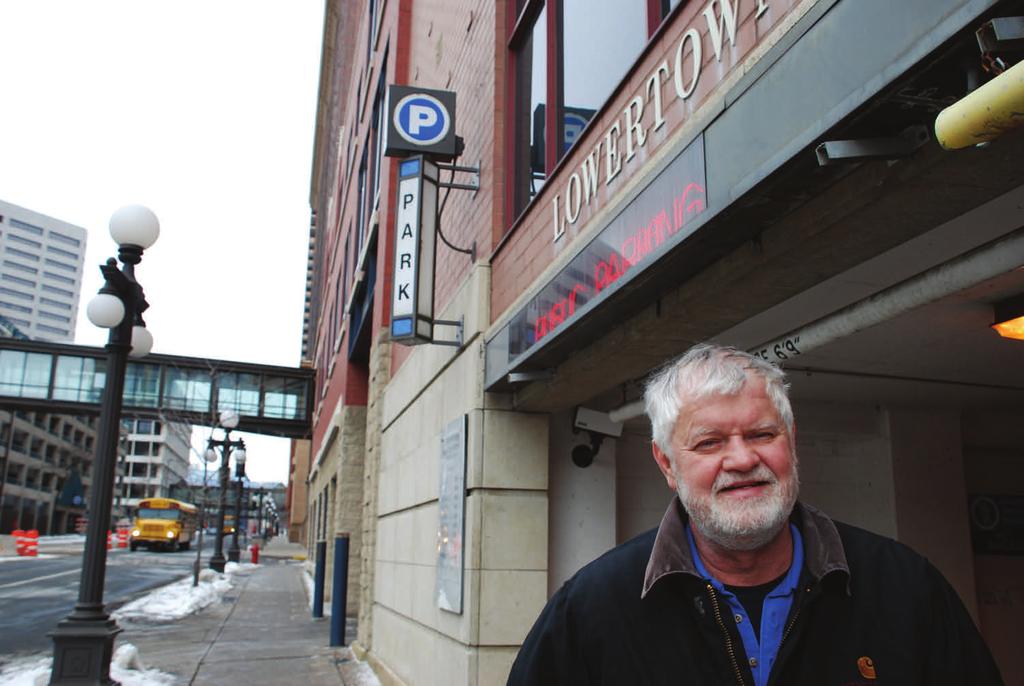 You CAN park near Lowertown nightclubs during construction... Lowertown Ramp manager Vern Willams welcomes patrons of participating downtown St.