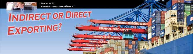 Indirect exporting Passive through US