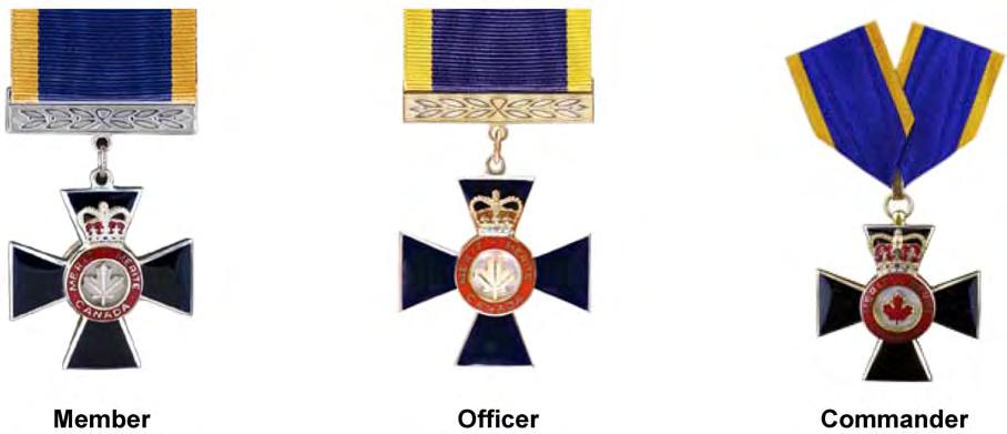 The Order of Military Merit (OMM) Station #1 A-CR-CCP-804/PF-001 Attachment A to EO C420.