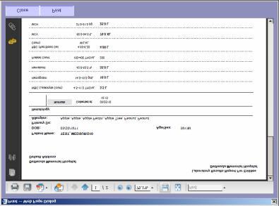 Print Lab Results To print Lab Reports, click on the Lab Results Report OPR option to highlight and click the Preview button.