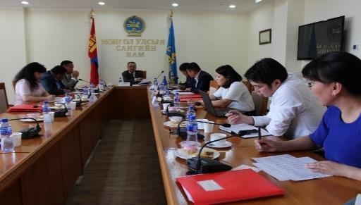2.5 Project Management The PMU and PIU comprise 17 full-time and/or part-time consultant positions. The PMU office was established at MEGDT in Ulaanbaatar.