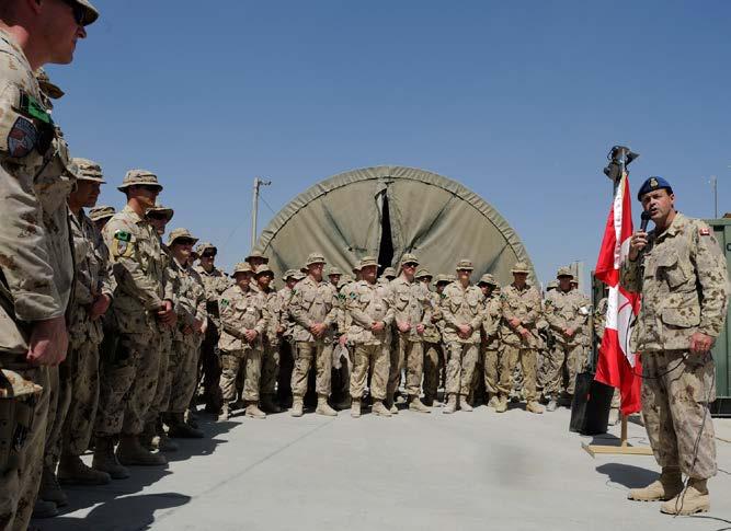 2 March 2014, Volume 17, Number 3 The M ple Leaf The CDS and Afghanistan Canada is expertly positioned for future challenges, wherever they may be, largely as a result of our experiences in