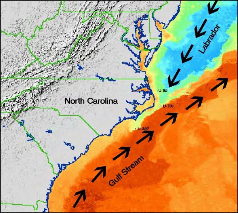 Significance of North Carolina Shipping Lanes Oceanic