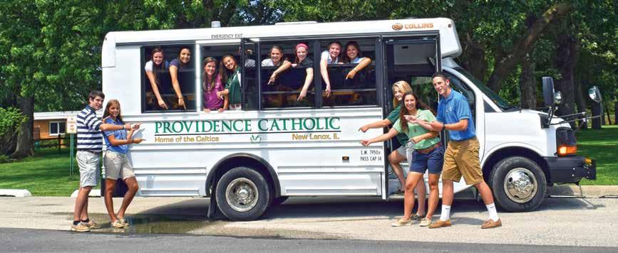 TRANSPORTATION WHERE ARE THEY NOW? ZONES AND FEES The Providence Transportation Company offers an affordable option for students to receive transportation to and from Providence Catholic High School.
