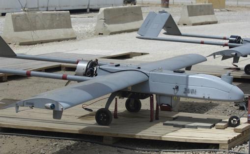 The RQ-7B provides Army brigade commanders with tacticallevel RSTA, battle damage assessment and communications relay.