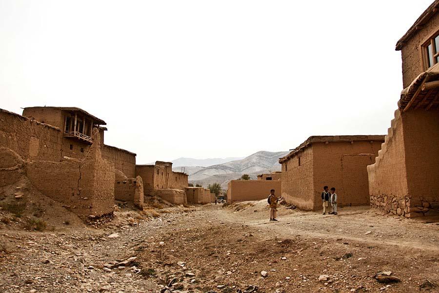 Buildings in the village of Dehayat, Nerkh, Wardak Province on
