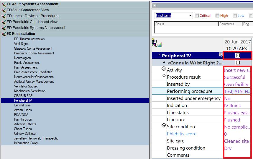 The Specimen Collection window can be launched within a patient s chart or from the ED Tracking List. The Specimen Collection button appears in the iemr toolbar.