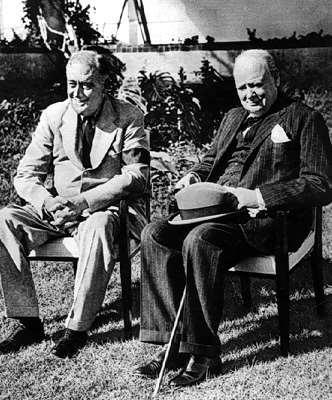 5At the Casablanca Conference (Jan 1943), Franklin Roosevelt and Winston Churchill