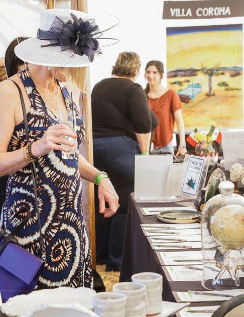 And the silent auction is no less alluring with wonderful works of art in a wide range of media and styles, exceptional wines, buy-a-spot experiences, and more!