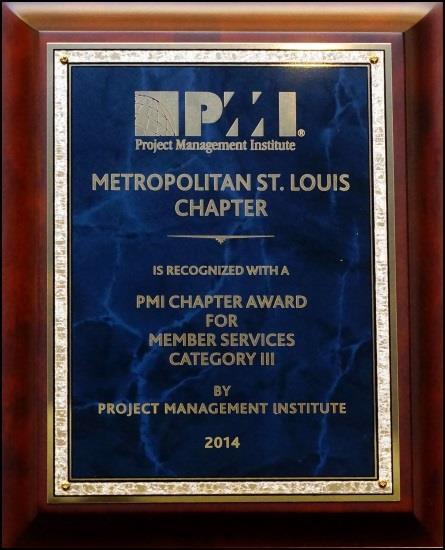 2015 PMI Chapter Award for