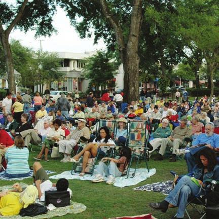 EVENTS&PARTNERS ENZIAN THEATER S POPCORN FLICKS The CRA provides monthly films in Central Park and periodically in Shady Park.