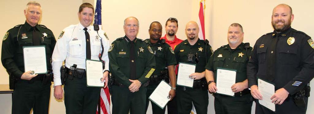 All Employees of the Month were gifted plaques from Family KIA of St. Augustine as well as a $250.00 donation in their name to FSEAT, the Flagler Sheriff s Employee Assistance Trust fund.