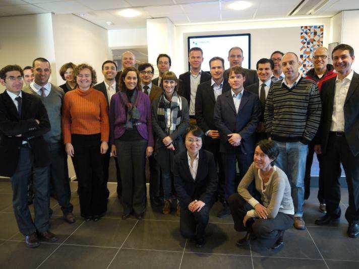 Pia Laurila (Project Officer), Consortium Partners and participating third parties at the SoCool@EU kick-off meeting on 16-17 January 2012 at the Dutch Institute for Advanced Logistics, Breda, The