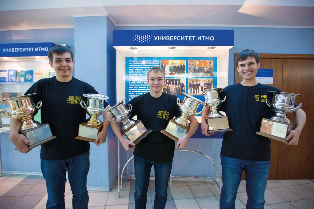 Reputation World's only seven-time winner of the ACM ICPC (2004, 2008, 2009, 2012, 2013, 2015, 2017) Winner of international programming contests like Google Code Jam, Facebook Hacker Cup, Yandex.